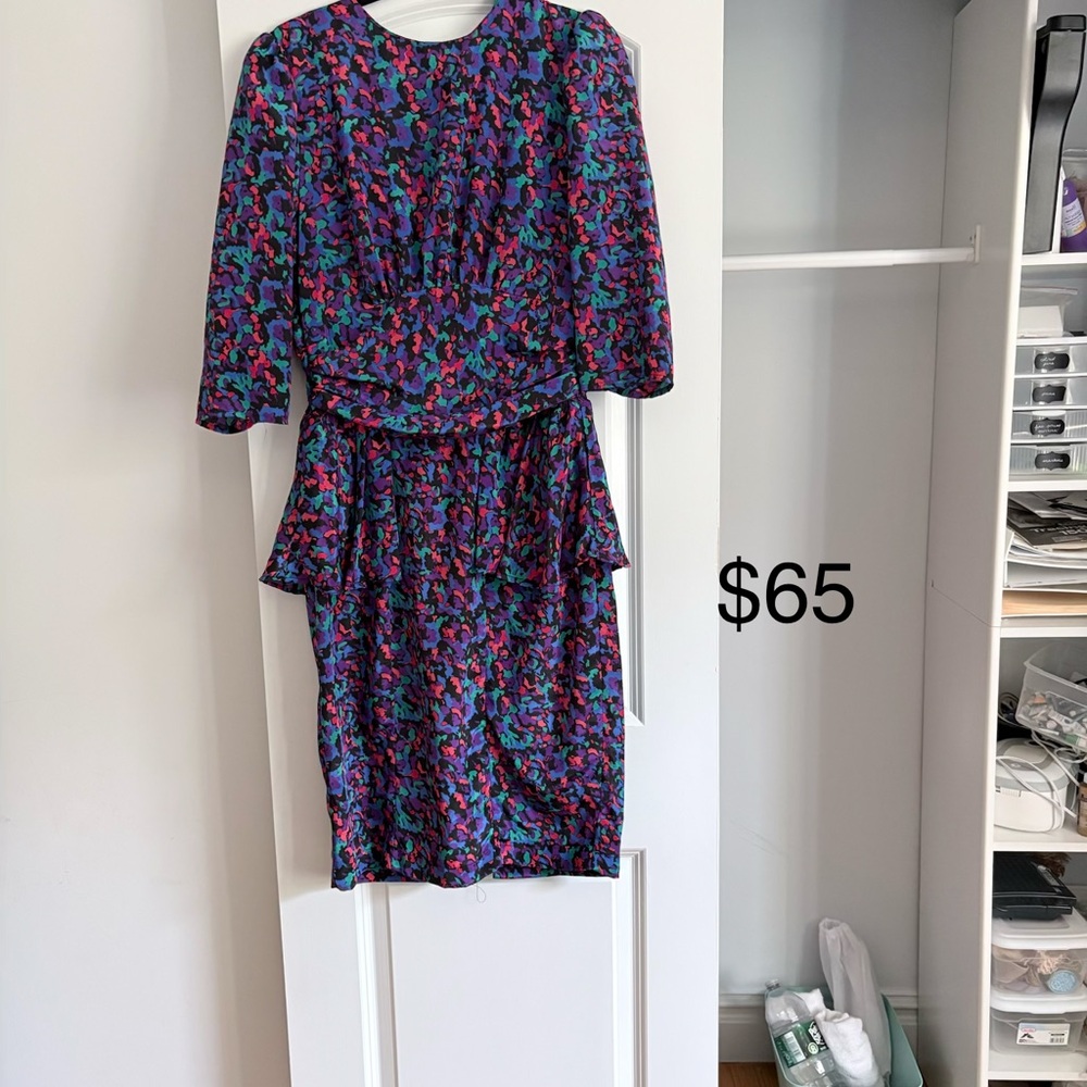 Floral Patterned Women's Dress